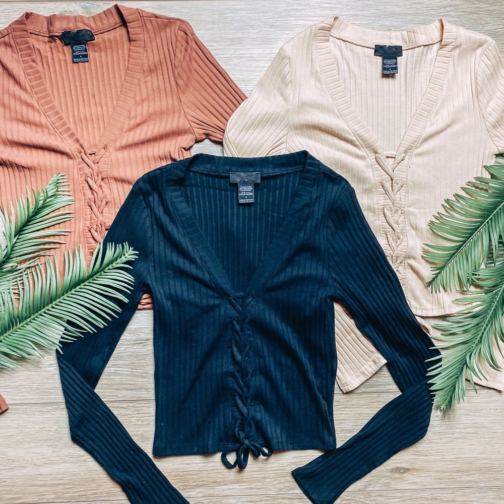 Rib Knit Crop Top